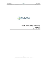 A Guide to EMV Chip Technology November 2014