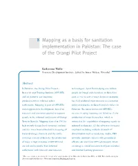 Mapping As a Basis for Sanitation Implementation in Pakistan: the Case of the Orangi Pilot Project