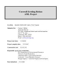 Recognition, Carswell Eroding Refuse