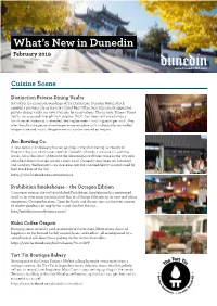 What's New in Dunedin