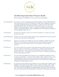 Dr. Ritamarie Loscalzo 10Min. Transcript