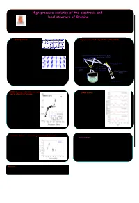 High Pressure Evolution of the Electronic and Local Structure of Bromine