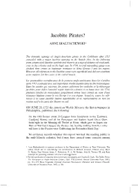 Jacobite Pirates?