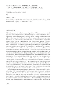 Nobel Lecture by Roger Y. Tsien
