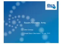 Square Kilometre Array