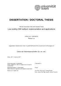 Dissertation / Doctoral Thesis