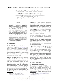KOI at Semeval-2018 Task 5: Building Knowledge Graph of Incidents