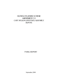 Panel Report Glenelg Planning Scheme