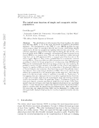 The Initial Mass Function of Simple and Composite Stellar Populations