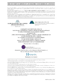 This Document Is Important and Requires Your Immediate Attention