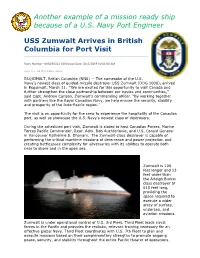 Another Example of a Mission Ready Ship Because of a U.S. Navy Port Engineer