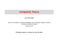 Complexity Theory