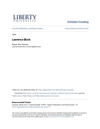 Lawrence Block