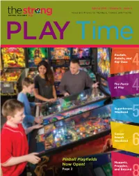 Pinball Playfields Now Open!