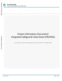 Project Information Document