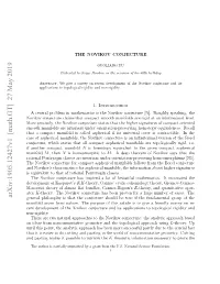 The Novikov Conjecture and As Well As Methods Inspired by the Analytic Approach