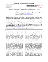 60 Manifestation of Evil in Persian Mythology from the Perspective Of