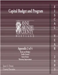 Capital Budget and Program I S C a L