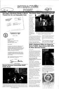 DOE's Oakland Office to Close by End of 2004, Operations Will Shift To