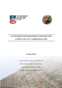Geochronological and Sedimentological Constraints on the Evolution of the Lower Cuddapah Basin, India