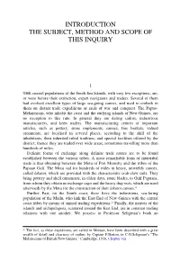 Argonauts of the Western Pacific: an Account of Native Enterprise And