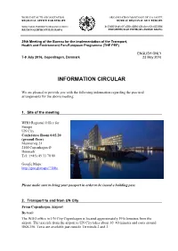 Information Circular/Reg. Form
