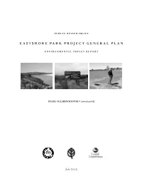 E a St Shor E Pa R K Proj Ec T Gen Er a L Pl