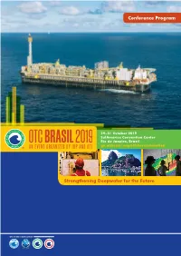 Strengthening Deepwater for the Future Conference Program
