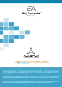 Wing Commander Claw Marks Manual