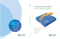 Genscript Product Catalog 2013-2014 Genscript Product Catalog