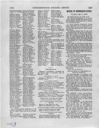 HOUSE of REPRESENTATIVES Jr