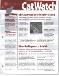 Abreakthrough Decades in the Making When the Diagnosis Is