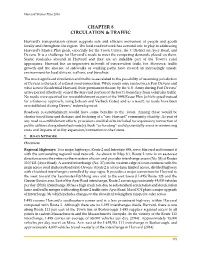 Chapter 8 Circulation and Traffic