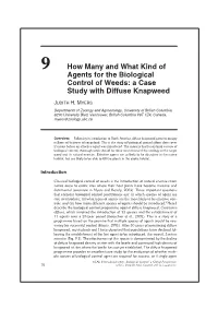 Myers, J.H. 2007. How Many and What Kind of Biological