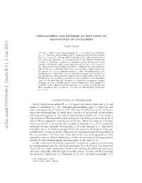 Arxiv:Math/0505004V2