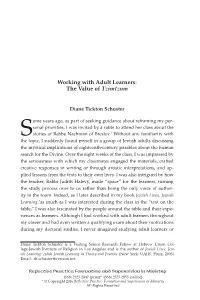 Some Years Ago, As Part of Seeking Guidance About Reframing My