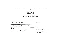 Cover Page of Thesis, Project, Or Dissertation Proposal