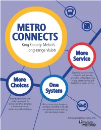 King County Metro'si Long-Range Vision