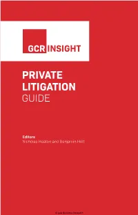 Private Litigation Guide