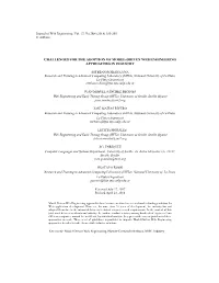 Challenges for the Adoption of Model-Driven Web Engineering Approaches in Industry