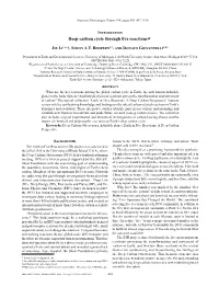 Deep Carbon Cycle Through Five Reactionsk