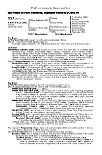 FOAL, Consigned by Clarendon Farm
