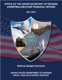 FY 2022 Budget Overview