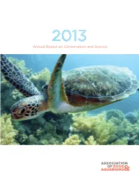 Annual Report on Conservation and Science INTRODUCTION 2
