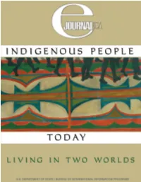 Indigenous People in the 21St Century the Unique Relationship Between Tribes and the U.S