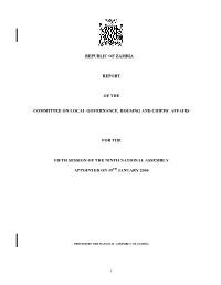 REPORT for LOCAL GOVERNANCE.Pdf