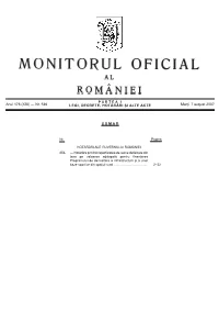 Monitorul Oficial Partea I