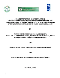 Project Report on Conflict Mapping Into Incessant