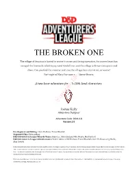 The Broken One