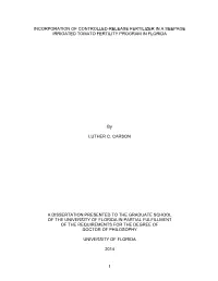 1 Incorporation of Controlled-Release